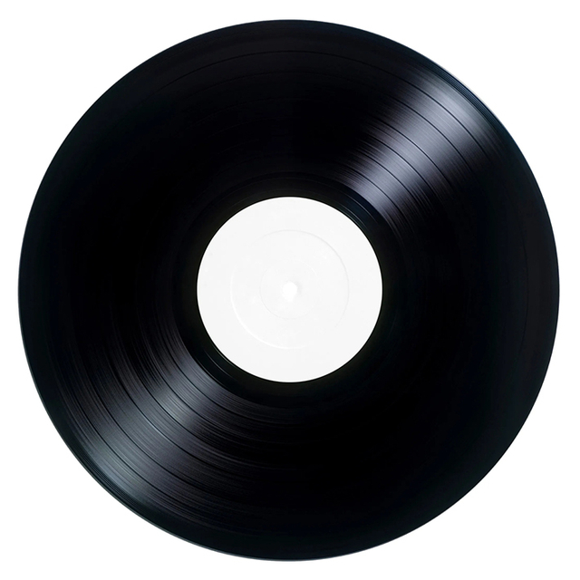10" black vinyl